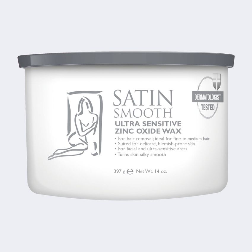 SATIN SMOOTH ZINC OXIDE CREAM WAX 14oz