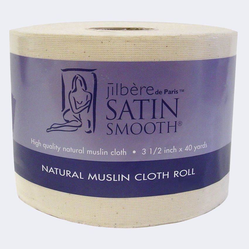 SATIN SMOOTH MUSLIN ROLL 3.5 X 120