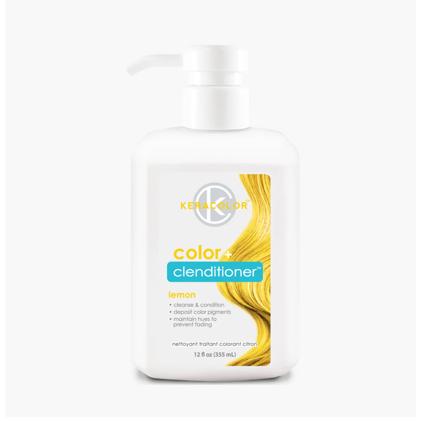 KERACOLOR COLOR+CLENDITIONER LEMON 12oz