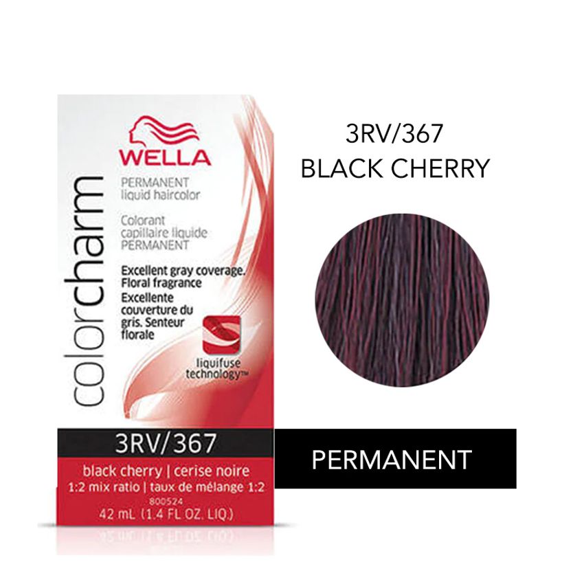 COLOR CHARM LIQUID COLOR 367 BLACK CHERRY
