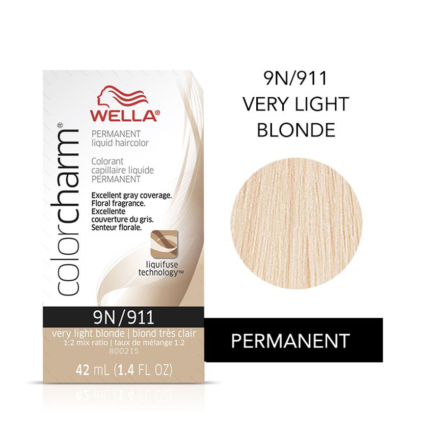 COLOR CHARM LIQUID COLOR 911 VERY LIGHT BLONDE
