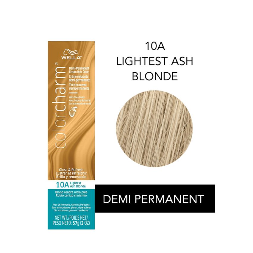 COLOR CHARM DEMI 10A LIGHTEST ASH BLONDE