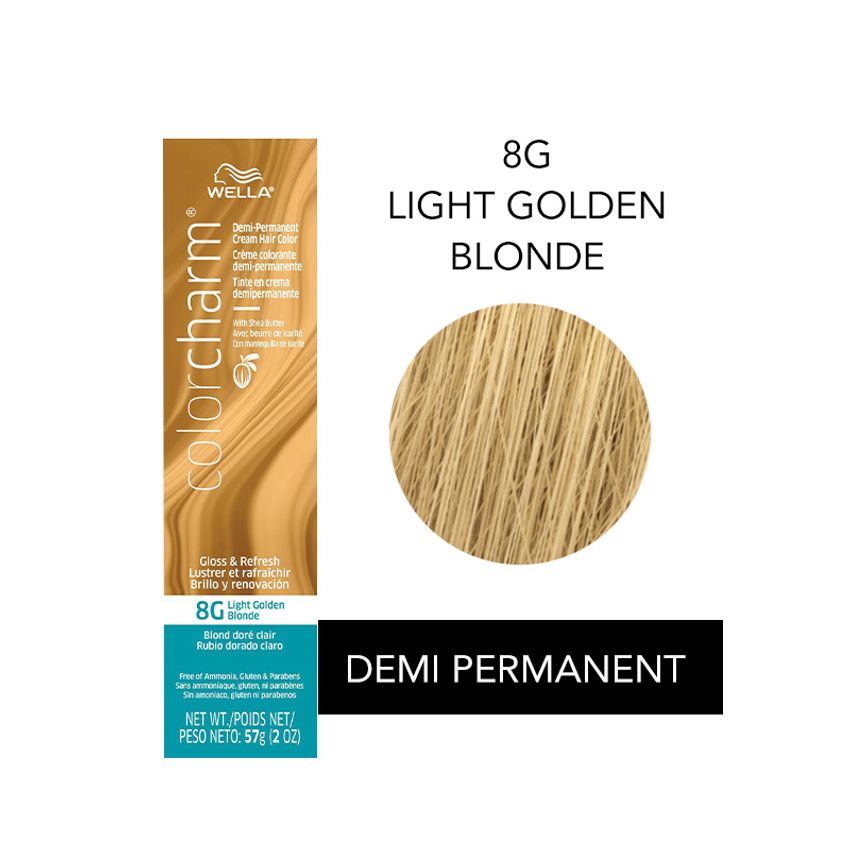 COLOR CHARM DEMI 8G LIGHT GOLD BLONDE