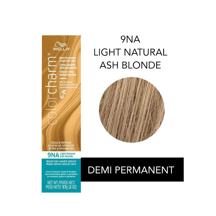  COLOR CHARM DEMI 9NA LIGHT NAT ASH BLONDE