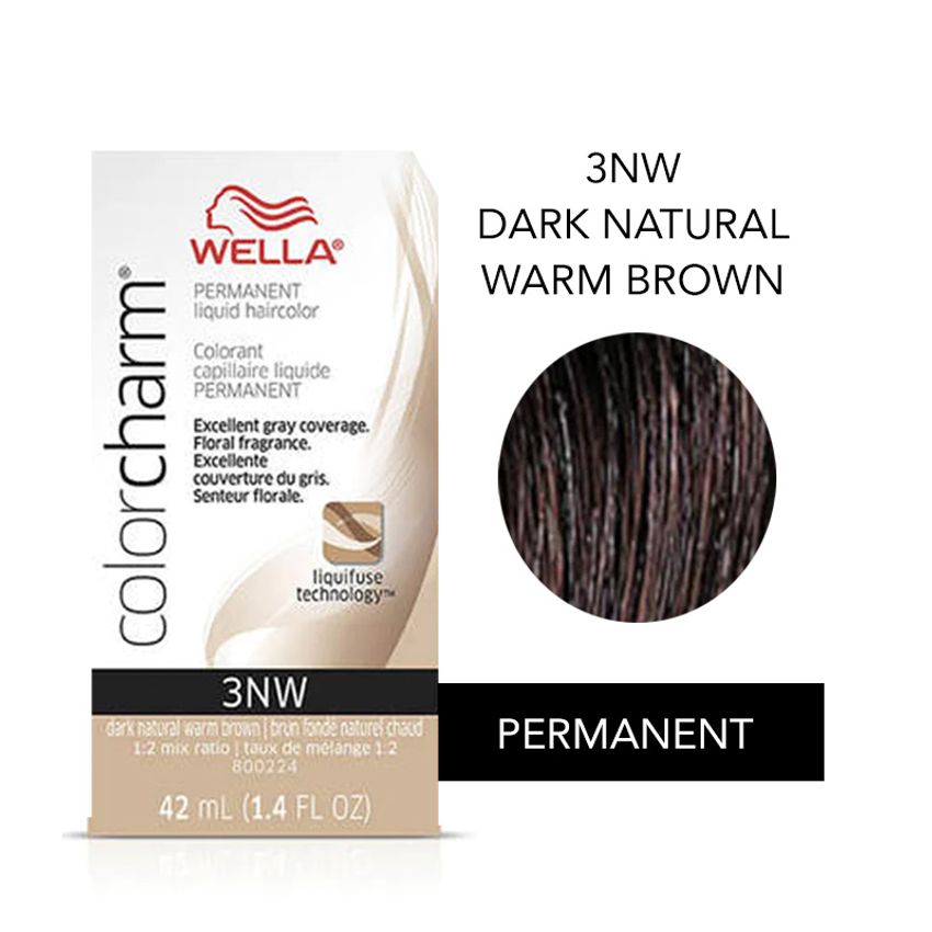 COLOR CHARM LIQUID COLOR 3NW DARK WARM BROWN