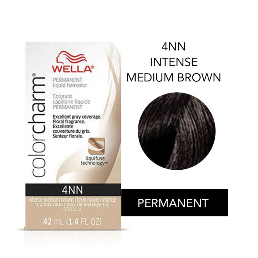 COLOR CHARM LIQUID COLOR 4NN INTENSE MED BROWN