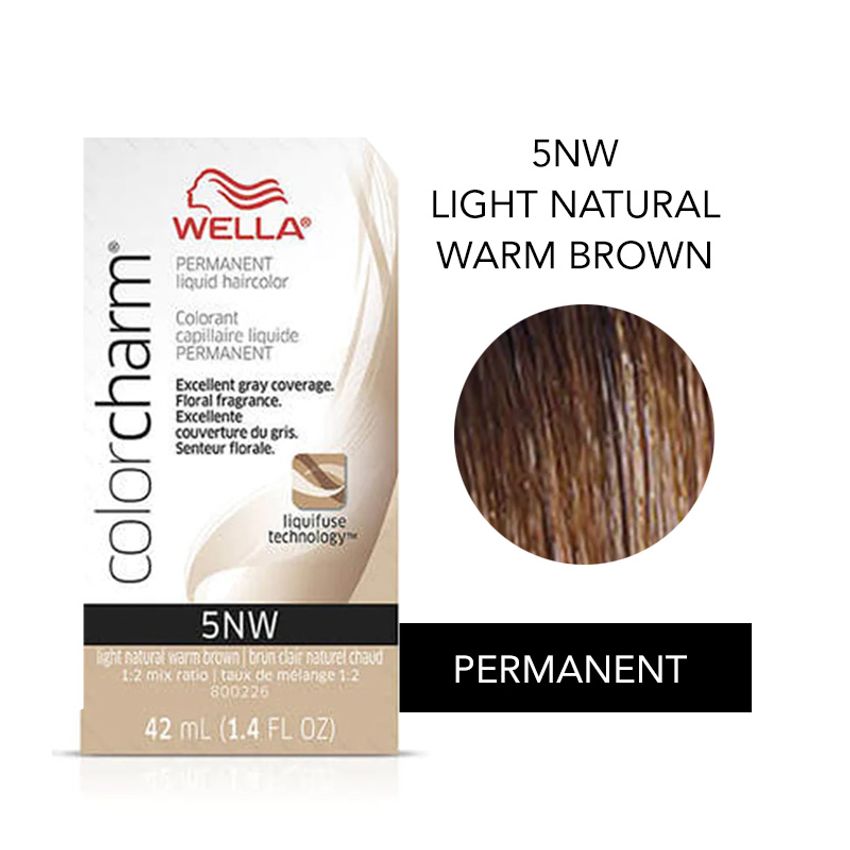 COLOR CHARM LIQUID COLOR 5NW LIGHT WARM BROWN