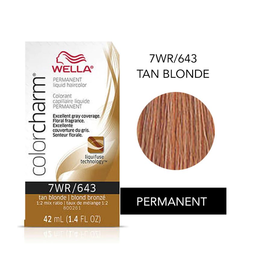 COLOR CHARM LIQUID COLOR 643 TAN BLONDE