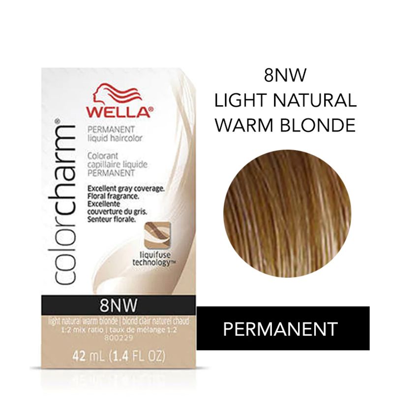 COLOR CHARM LIQUID COLOR 8NW LIGHT WARM BLONDE
