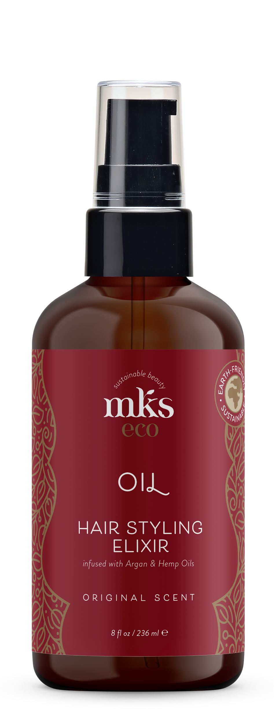 MKS Eco Oil Hair Styling Elixir Original 8oz