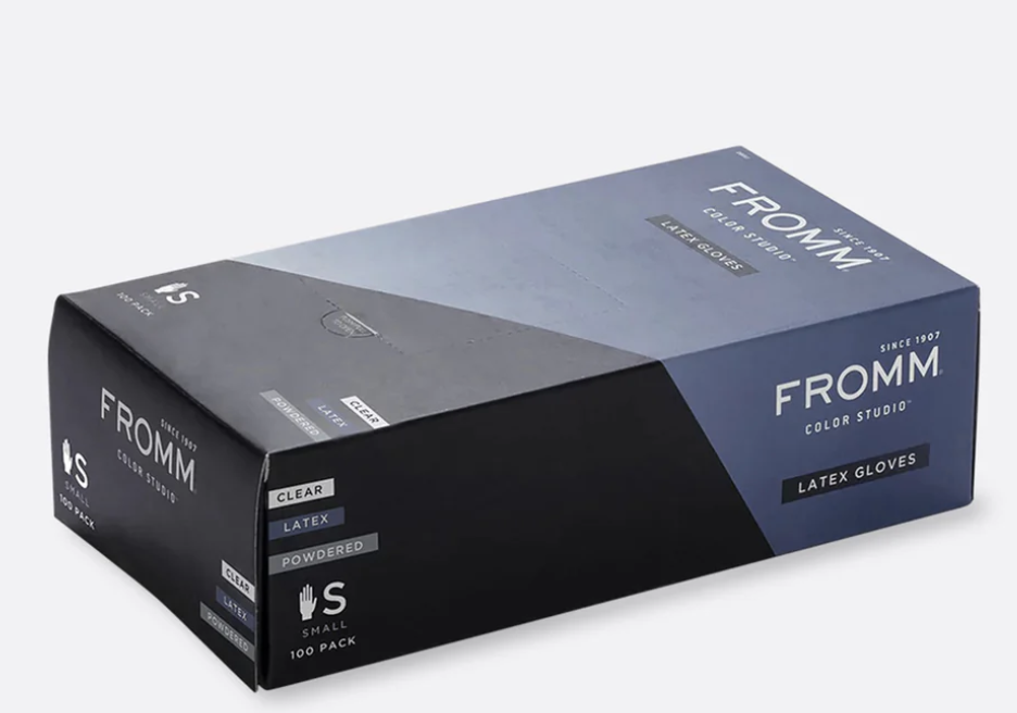 Fromm Latex Gloves Small 100 Ct