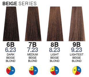 Itely Aquarely 6B Dark Beige Blonde