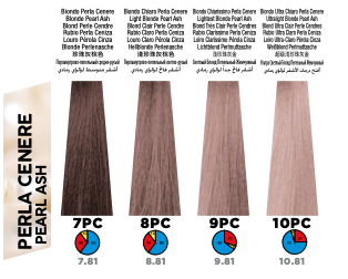 Itely Colorly Optimus 8PC Light Blonde Pearl Ash