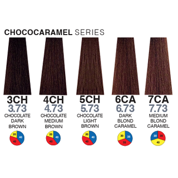 Itely Aquarely 3CH Chocolate Dark Brown