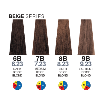 Itely Aquarely 6B Dark Beige Blonde