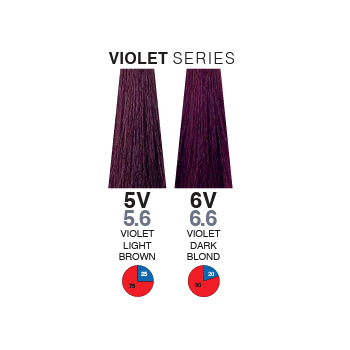 Itely Aquarely 6V Violet Dark Blonde