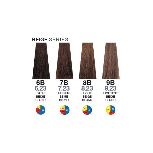 Itely Aquarely 6B Dark Beige Blonde