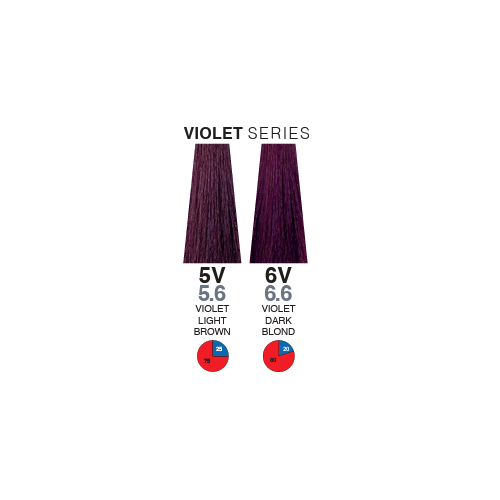 Itely Aquarely 6V Violet Dark Blonde