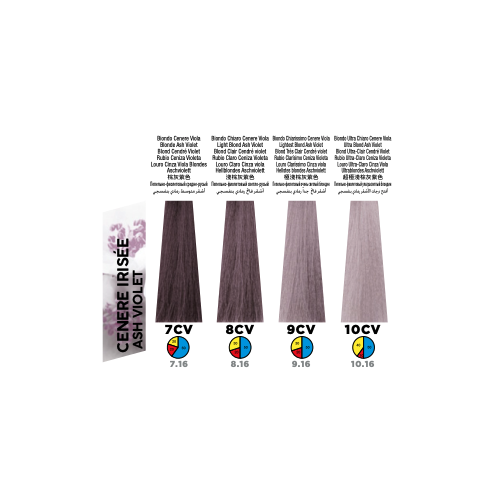 Itely Colorly Optimus 10CV Ultralt Blde Ash Violet