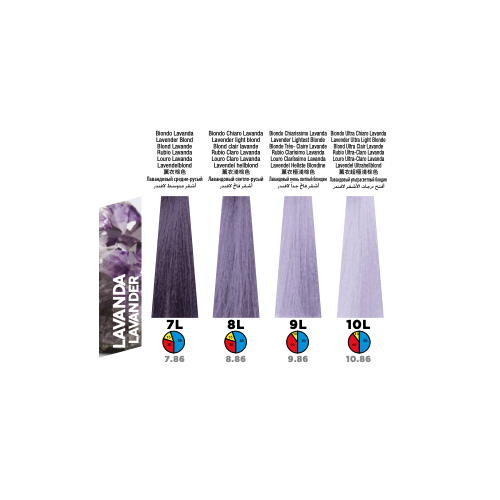 Itely Colorly Optimus 9L Lavender Lightest Blonde