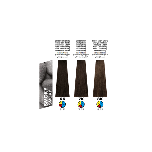 Itely Colorly Optimus 6K Smoky Dark Blonde