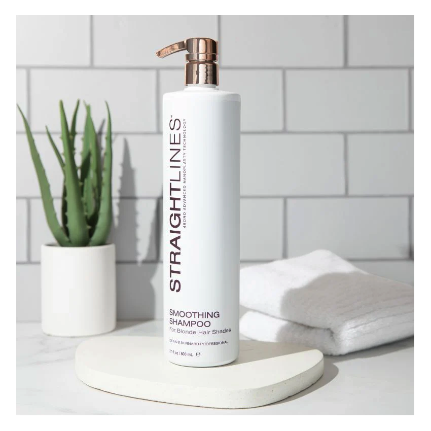 Straightlines Smoothing Shampoo Blonde 27oz