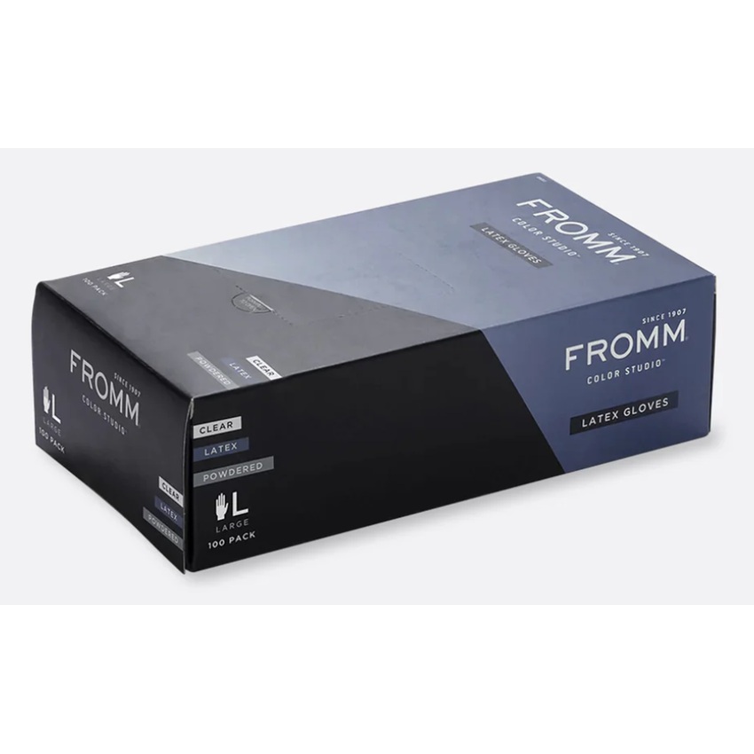 Fromm Latex Gloves Large 100 Ct