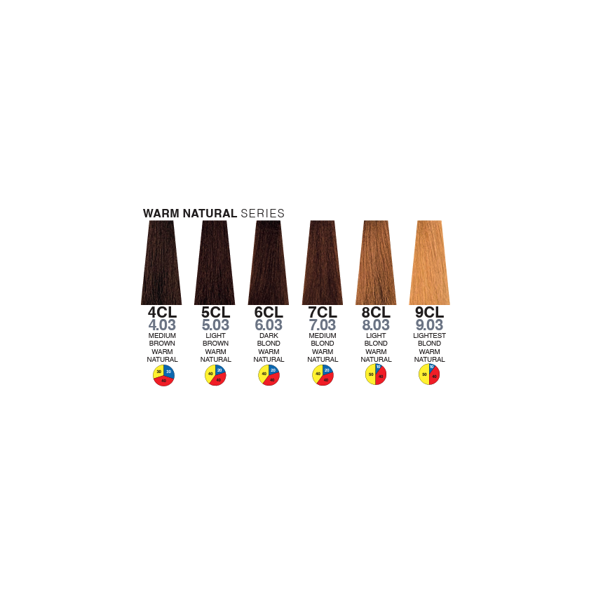 Itely Aquarely 4CL Medium Warm Brown Natural