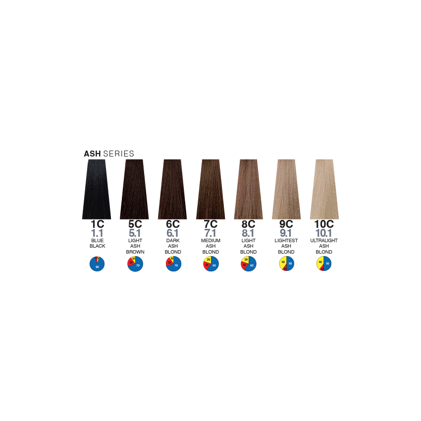 Itely Aquarely 9C Lightest Ash Blonde