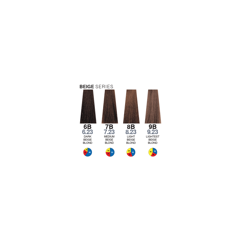 Itely Aquarely 6B Dark Beige Blonde