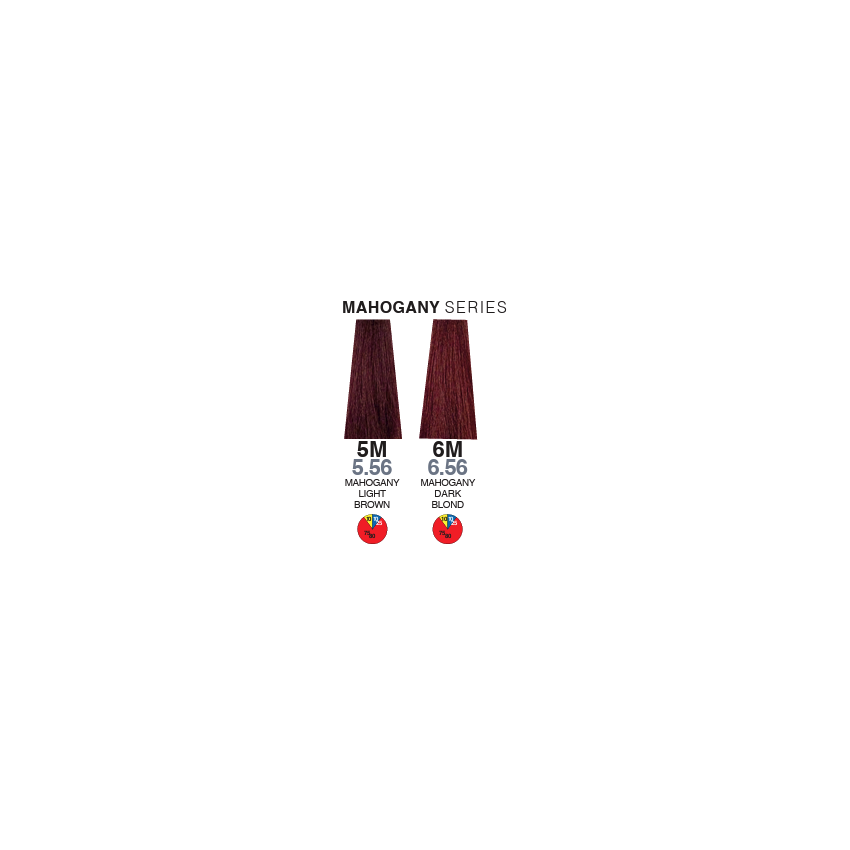 Itely Aquarely 6M Mahogany Dark Blonde