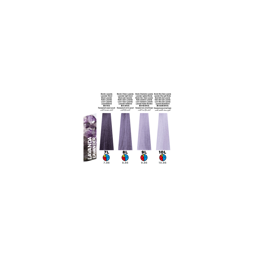 Itely Colorly Optimus 9L Lavender Lightest Blonde