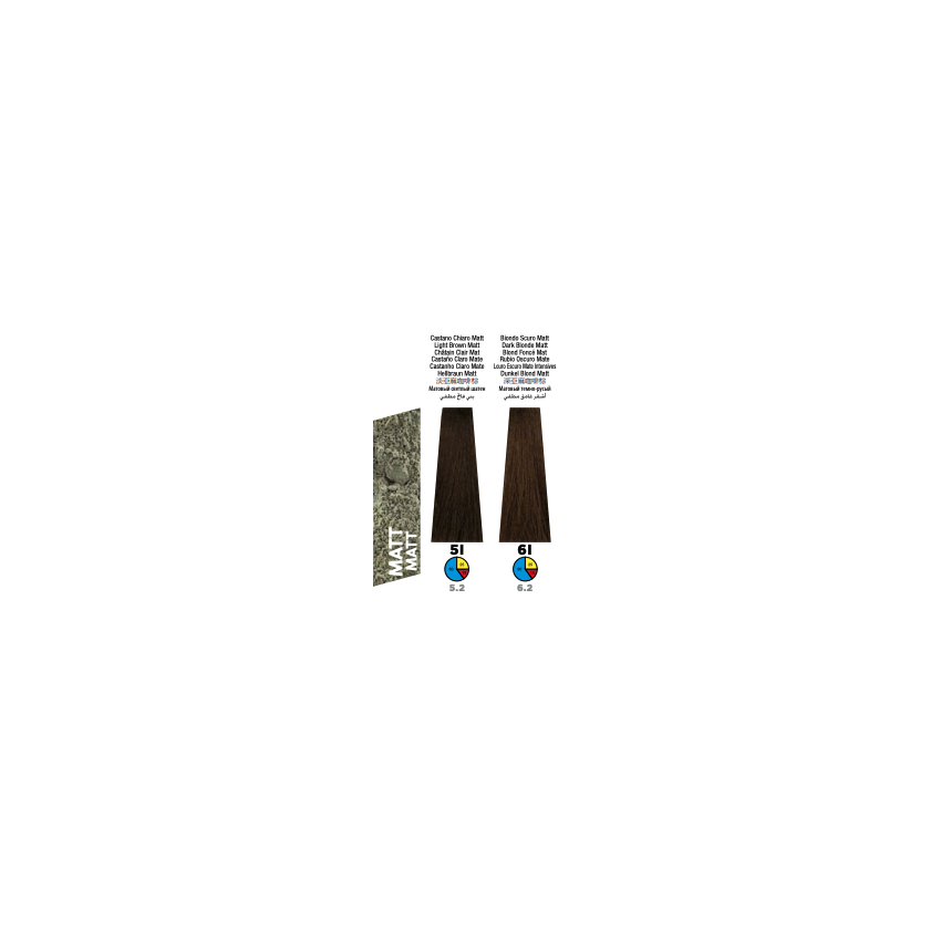 Itely Colorly Optimus 6I Dark Blonde Matte